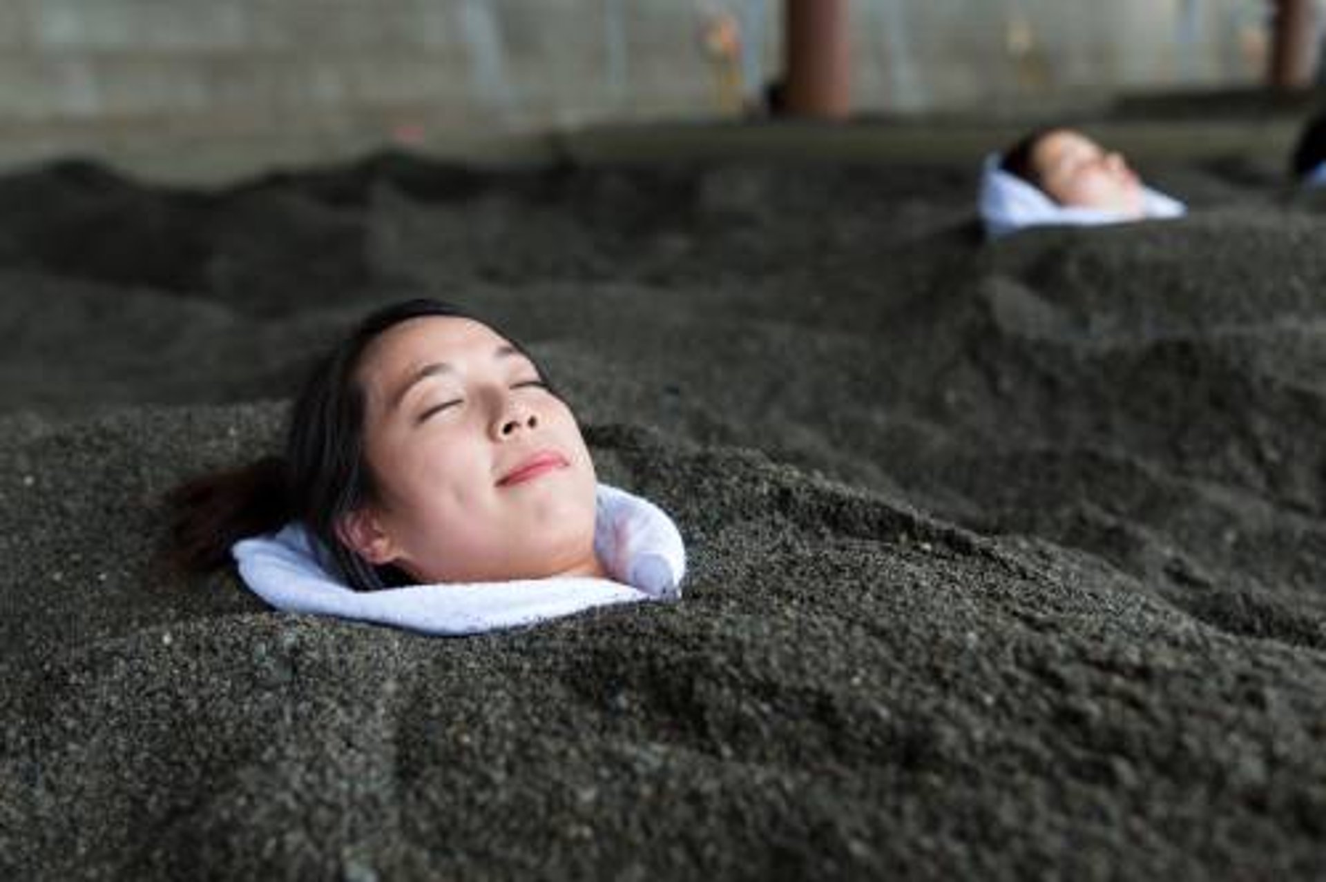 Sand baths