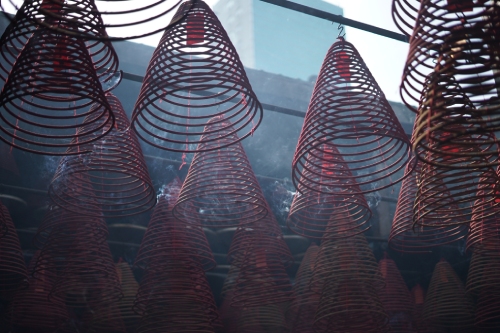 구룡 헝홈(Hung Hom) 예술 공간 1: 복덕사(Fuk Tak Temple) 